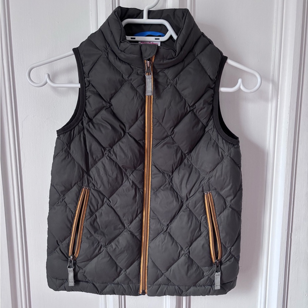 Hanna Anderson Down Lightweight Puffer Vest Youth Size 130cm ( US 6) Grey